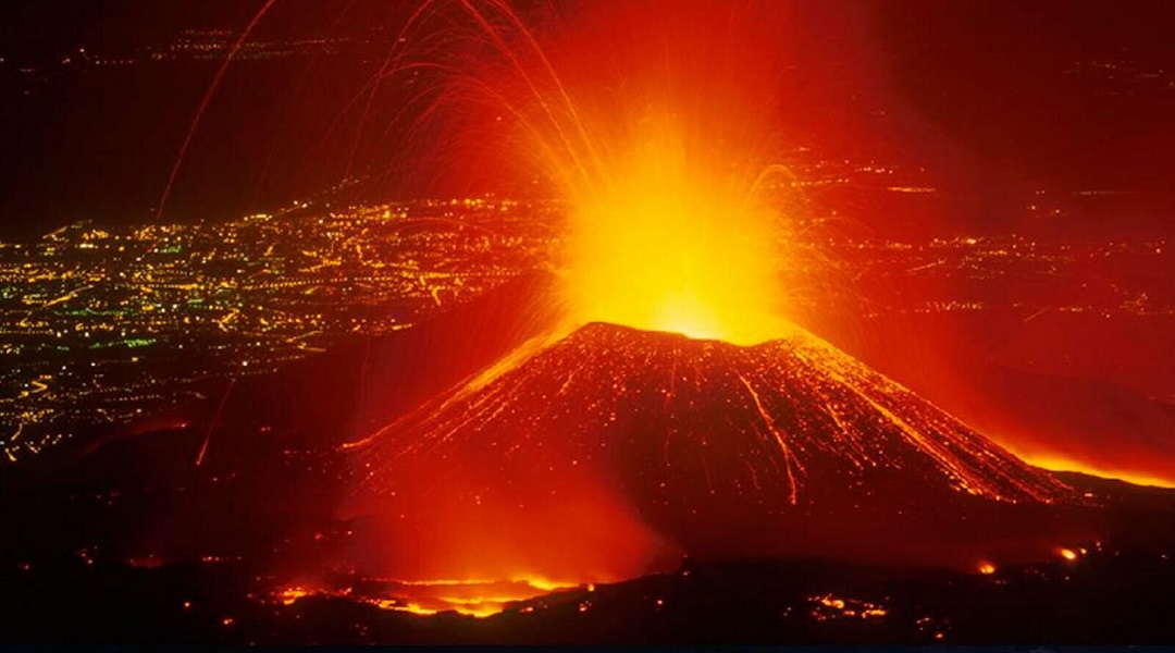 Chiêm bao thấy núi lửa phun trào